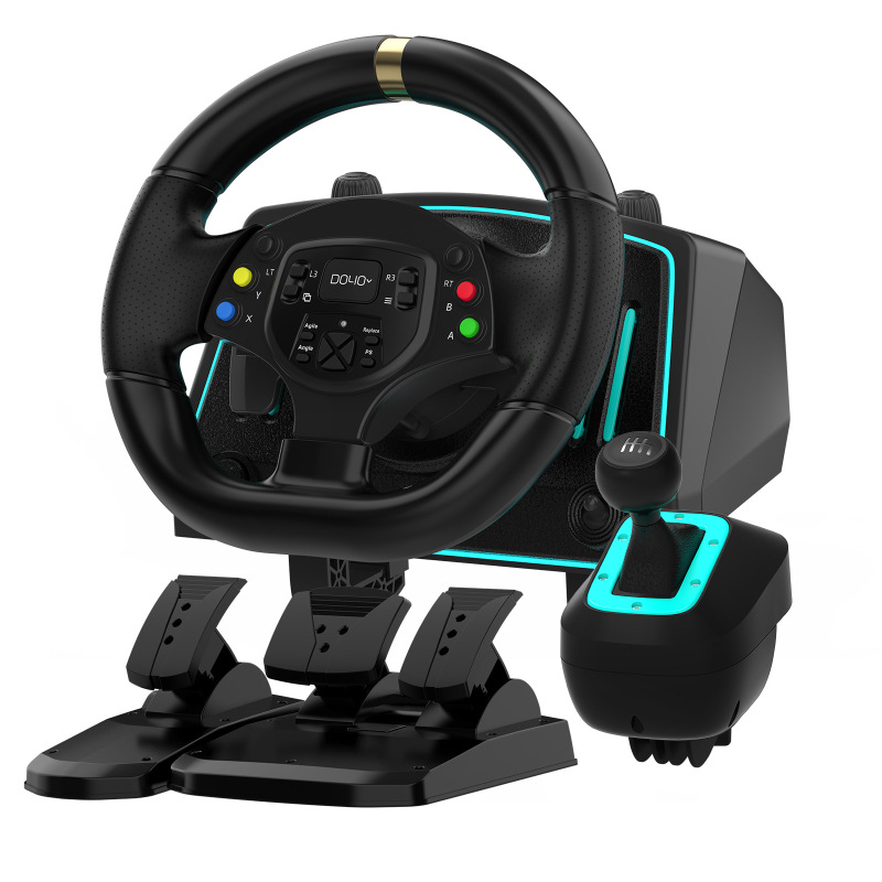 1080度レーシングゲーム共通シミュレータハンドル互換PC/PS3/switch/androidオールインワン|undefined