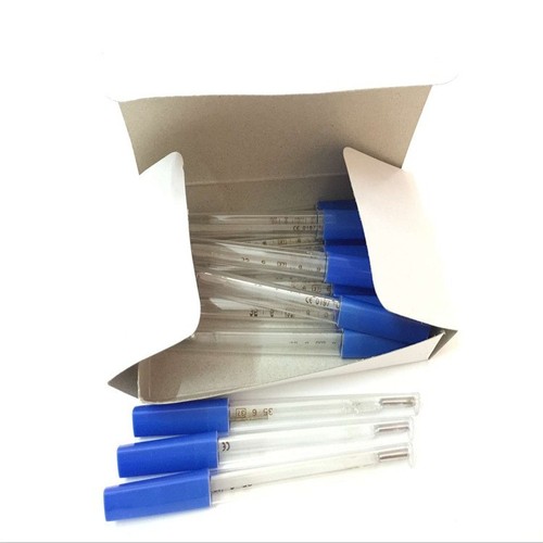 Export hospital mercury glass thermometer for adults and children underarm oral measurement thermometer thermometer thermometer probe