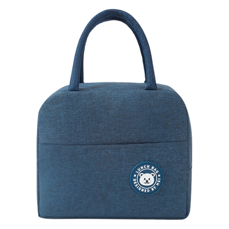 Foreign trade hot lunch bag lunch bag lunch bag office workers with lunch box handbag aluminum foil cotton thick insulation bag