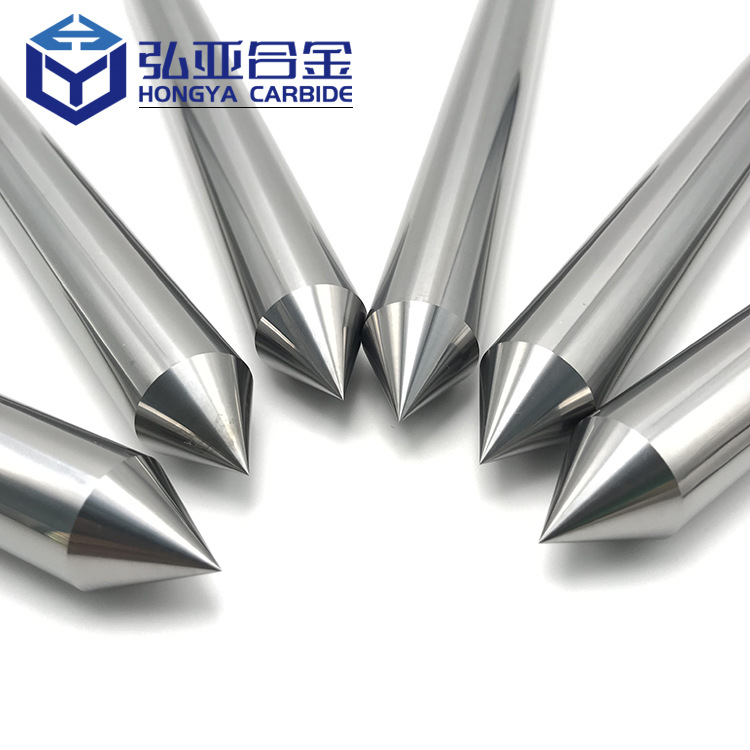 Φ20*200mm高硬度钨钢锂电池穿刺针 硬质合金耐磨冲孔磨尖圆棒