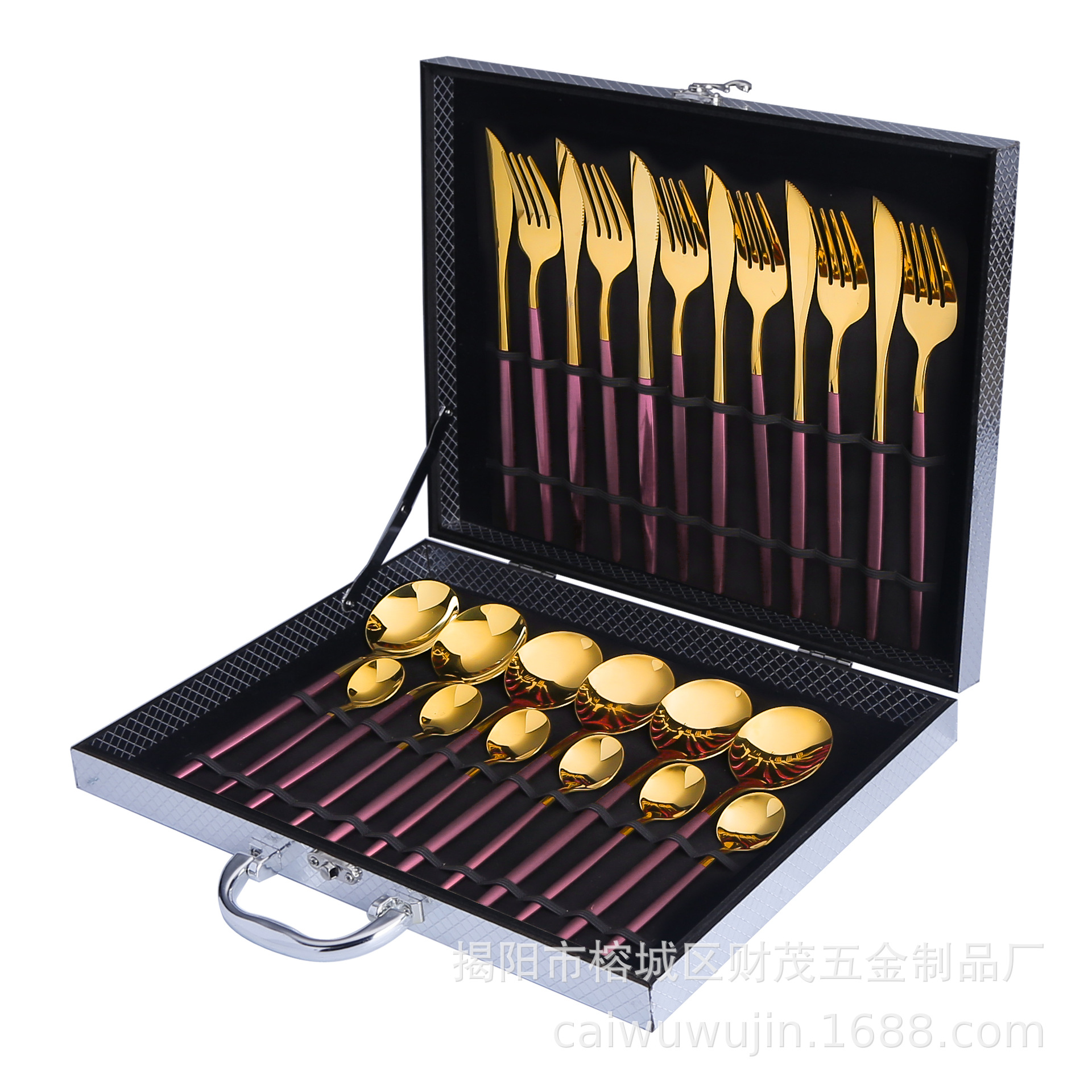 핑크 골드 24종 세트/실버 선물 상자