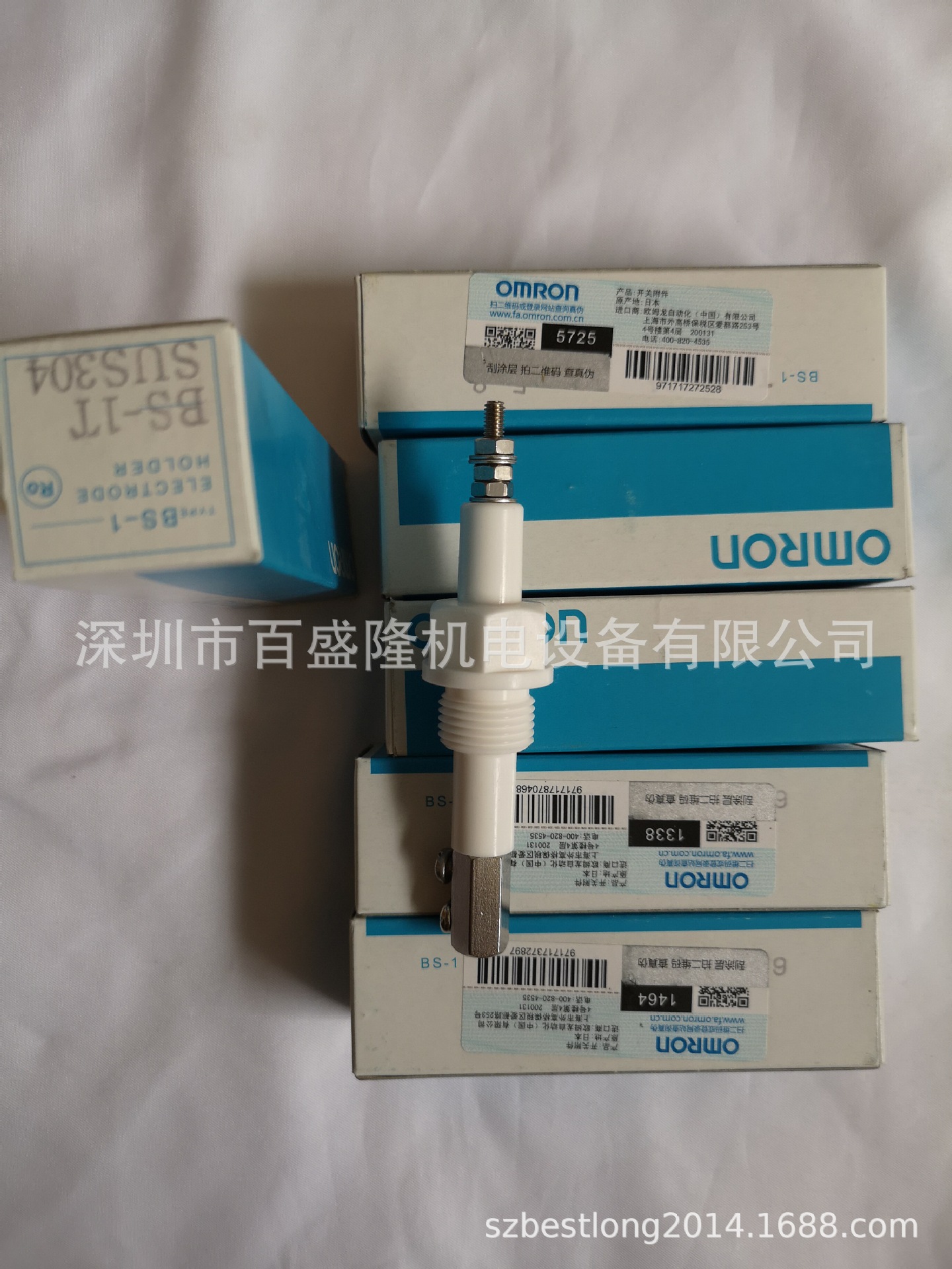 欧姆龙OMRON原装全新 电电极棒BS-1T SUS304