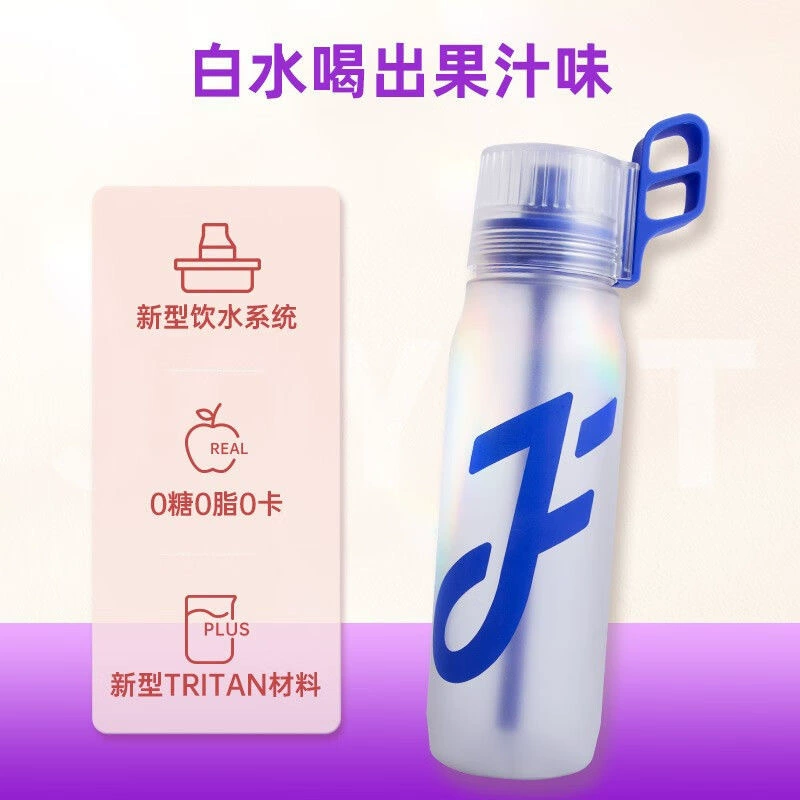 JOYFIT веселая бутылка для воды Tritan, детская, большой объём, запах, вода, чашка, напитки, вкус сока, белая