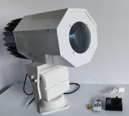 航海大型貨物船用dc 24vサーチライトリモートコントロールヨット回転船舶220v遠射led投集光|undefined