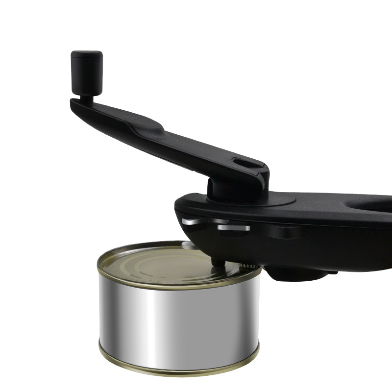 Eight-in-One Can Opener, Multifunctional Steel Can Opener, Beverage Pull-Off Bottle Opener, Cap Screwer