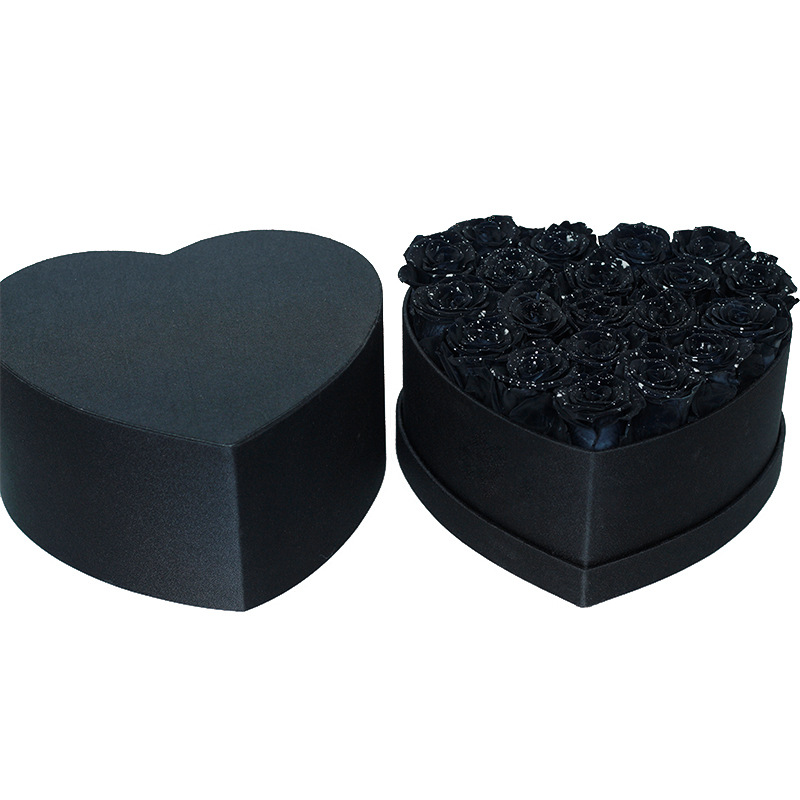 Ramo de Flores en Forma de Corazón, Regalo de San Valentín, Rosa, Venta al por Mayor, Regalo de Cumpleaños para Niñas, Flor Preservada, Producto Terminado, Navidad