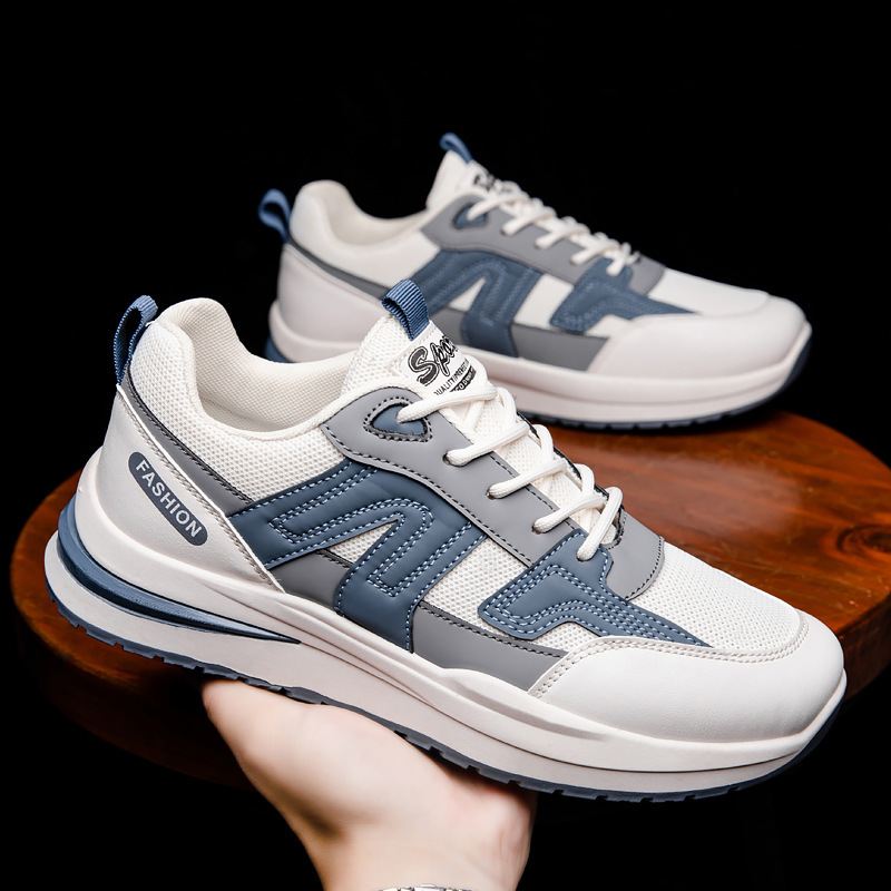 2024 Spring and Summer Running Shoes Men's Sports Shoes New Trendy Dad Shoes Breathable and Versatile Korean Style Casual Shoes for Men 2024 Spring and Summer Running Shoes Men's Sports Shoes New Trendy Dad Shoes Breathable and Versatile Korean Style Casual Shoes for Men