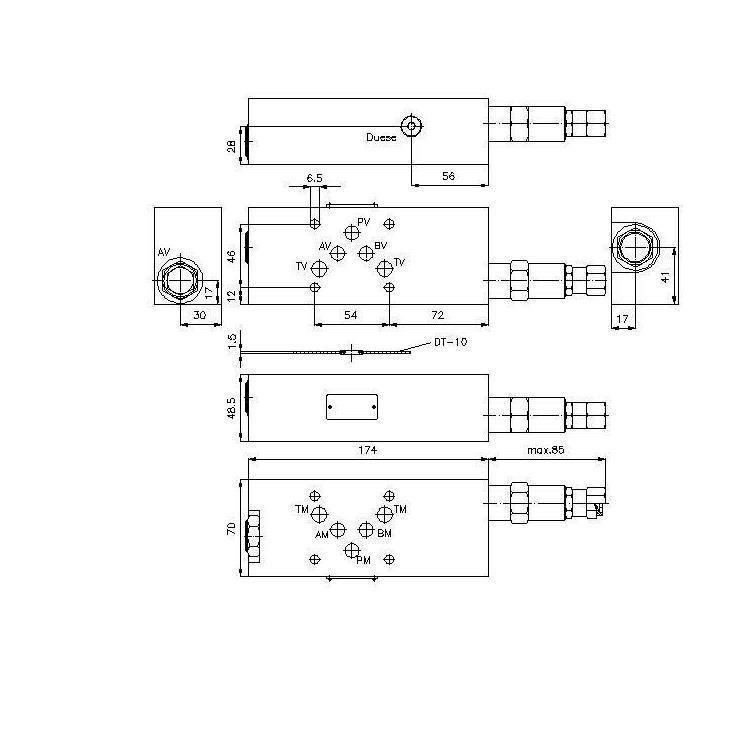 供应德国进口IMAV换向阀DPSMZ-06A-A/12压力调节阀