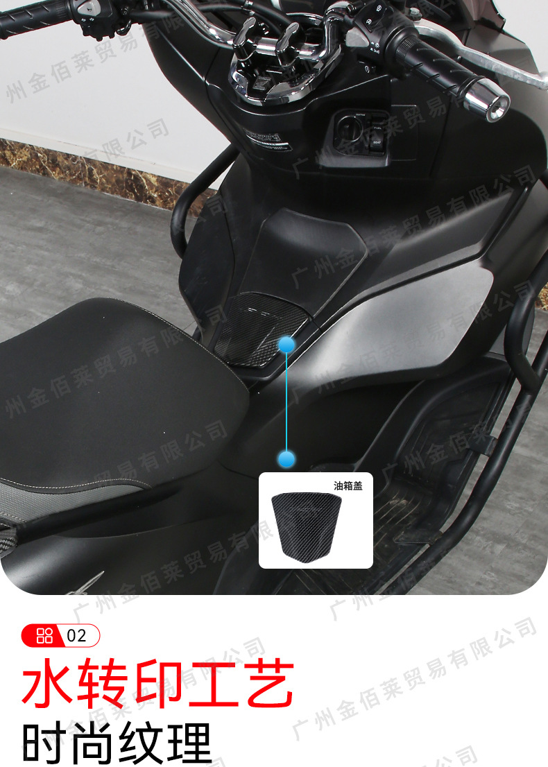 Suitable for Pcx160 Motorcycle Exhaust Pipe Heat Shield, Retro Modification Accessories, Heat Shield Wholesale