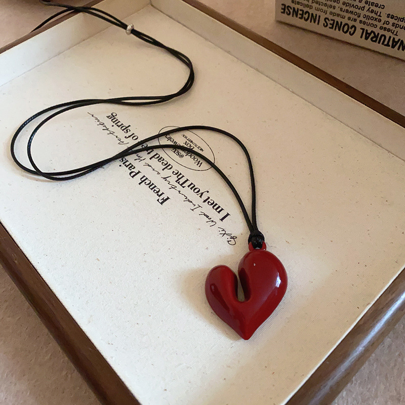 46# necklace-red