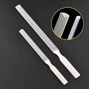 Ready-Made Manicure Tools, Manicure Four-Sided Files, Stainless Steel Nail Files, Thickeneded Pedicure Files, Onychomycosis Polishing Strips