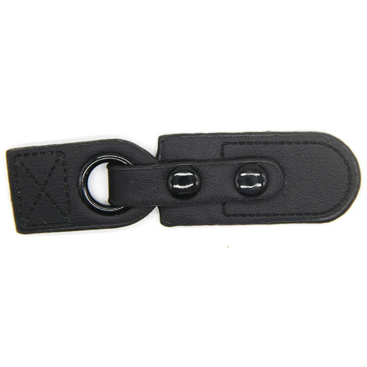 Пальто Рог Плащ Кожаный Пуговица 800 Плавание Черный Воздушный Глаз 688 Медный воротник Пряжка Черная кожа Cross Border