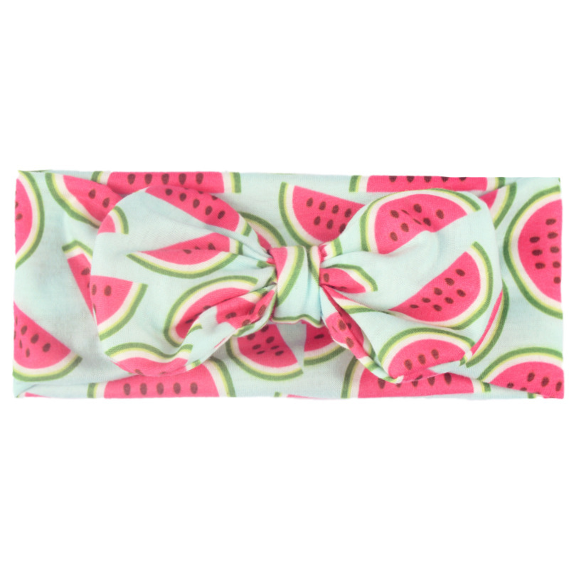 Fashion Watermelon Cloth Bowknot Hair Band display picture 10