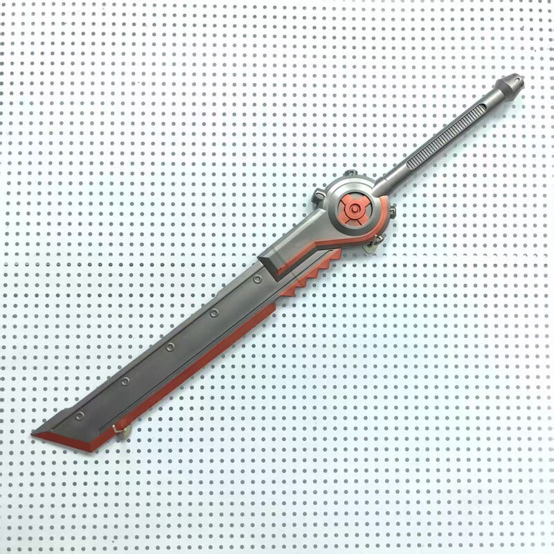 アニメゲーム周辺プラスチックPU材質模型兵器COS道具武器置物玩具未開刃模型|undefined