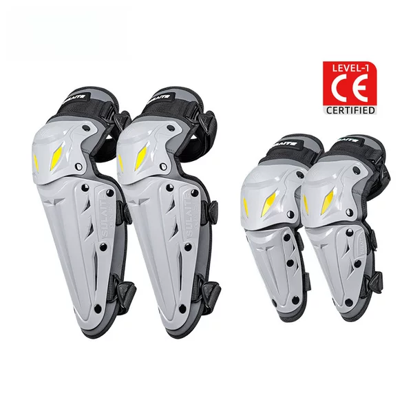 Motorcycle Knee Protector Elbow Protector Men's and Women's Protective Equipment Motorcycle Riding Leg Protector Outdoor Motorcycle Summer Breathable Protector