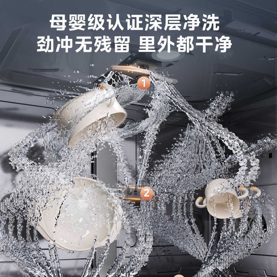 Посудомоечная машина Midea UP2 Pro темная