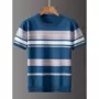 条纹stripedt-shirt针织t恤