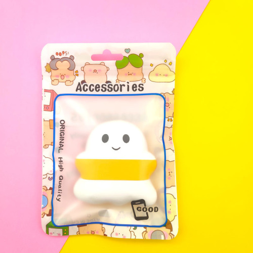 New cute Japanese super soft pillow that does not eat powder toast bread marshmallow air cushion puff