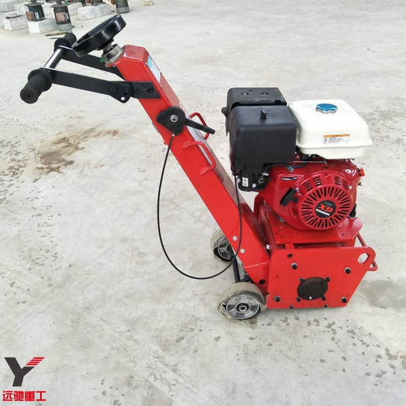 混凝土拉毛铣刨机 手扶式沥青路面凿毛机 桥梁水泥路面翻新铣刨机