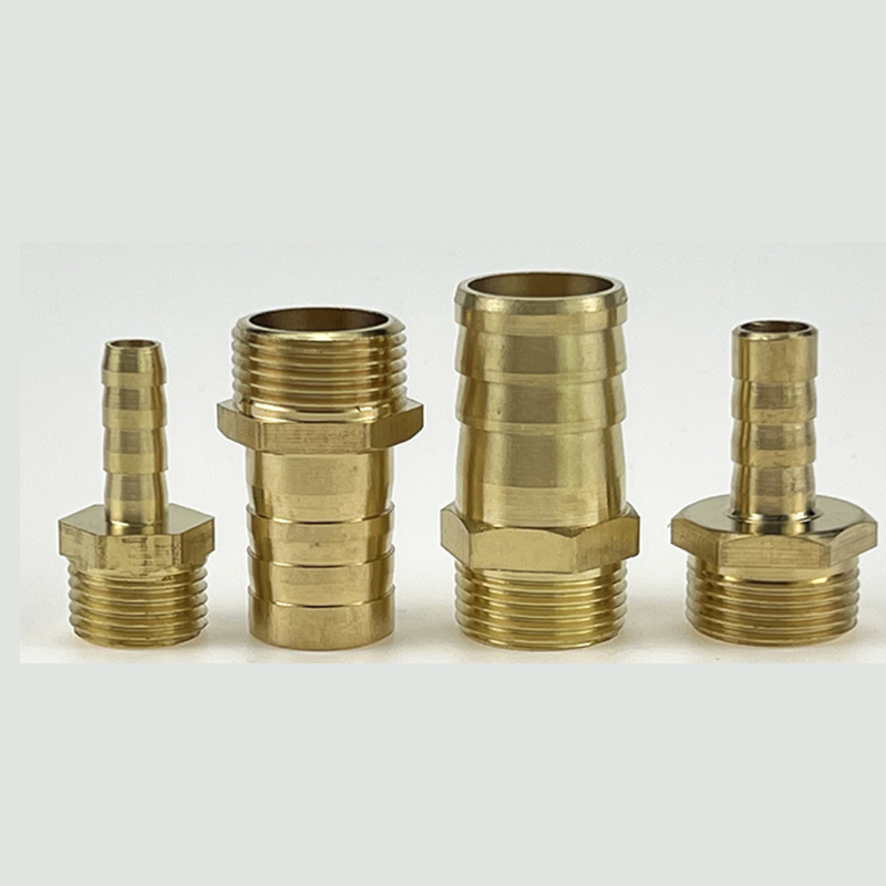 j8PC分格林宝塔螺纹直通4宝塔接头外丝接燃气煤气咀头6全铜软管g3