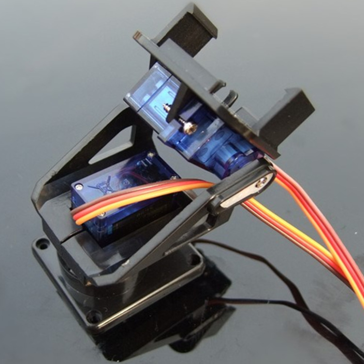 Mg90s/sg90 9g Steering Gear Ptz Dual-axis Ultrasonic Model Aircraft...