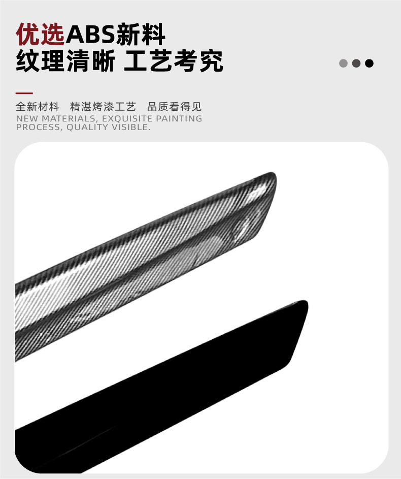 Suitable for Bmw 3 Series G20 G21 m Sport 2019+ Standard Axle Ac Model Side Skirt Spoiler Surround Modification