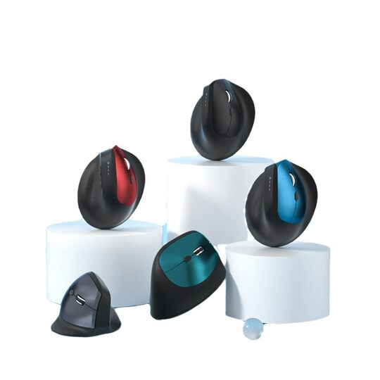 Wholesale Wireless Three-Mode Mouse Silent Charging Smart Vertical Mouse Home Mobile Phone Computer Tablet Bluetooth Mouse