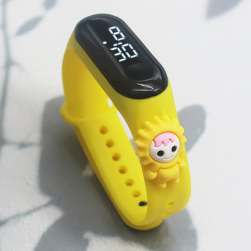 Nuevo reloj de muñeca de dibujos animados M3LED creativo tabla de regalo para niños estudiantes natación reloj impermeable sólo para ver el tiempo
