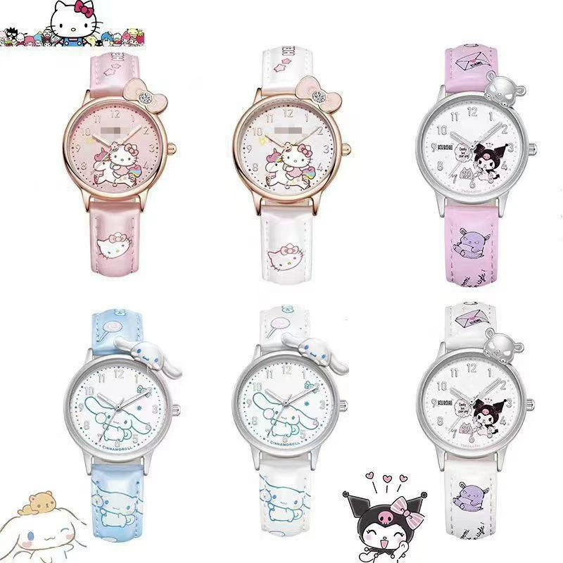 Sanrio, creative high quality set, waterproof watch