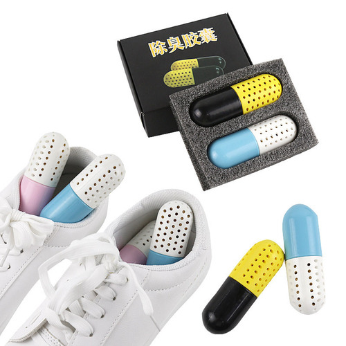 Deodorizing capsules for sneakers, deodorizing balls for sneakers, socks and leather shoes, deodorizing shoes and foot sweat odor in shoe cabinets, desiccant