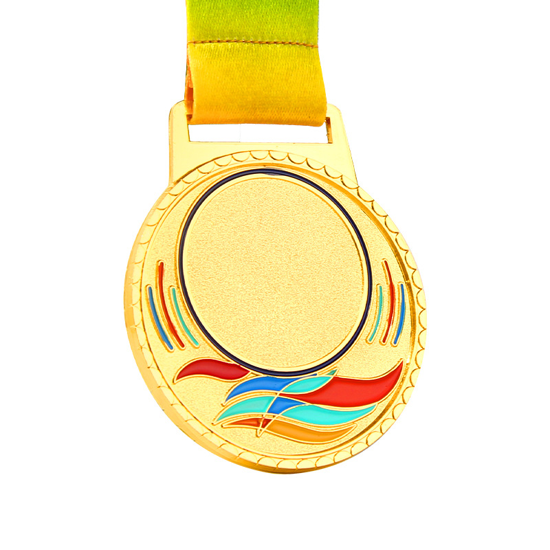 Medalla de metal general, logotipo imprimible, medallas de honor, competición, aleación de zinc, lista de premios personales avanzados