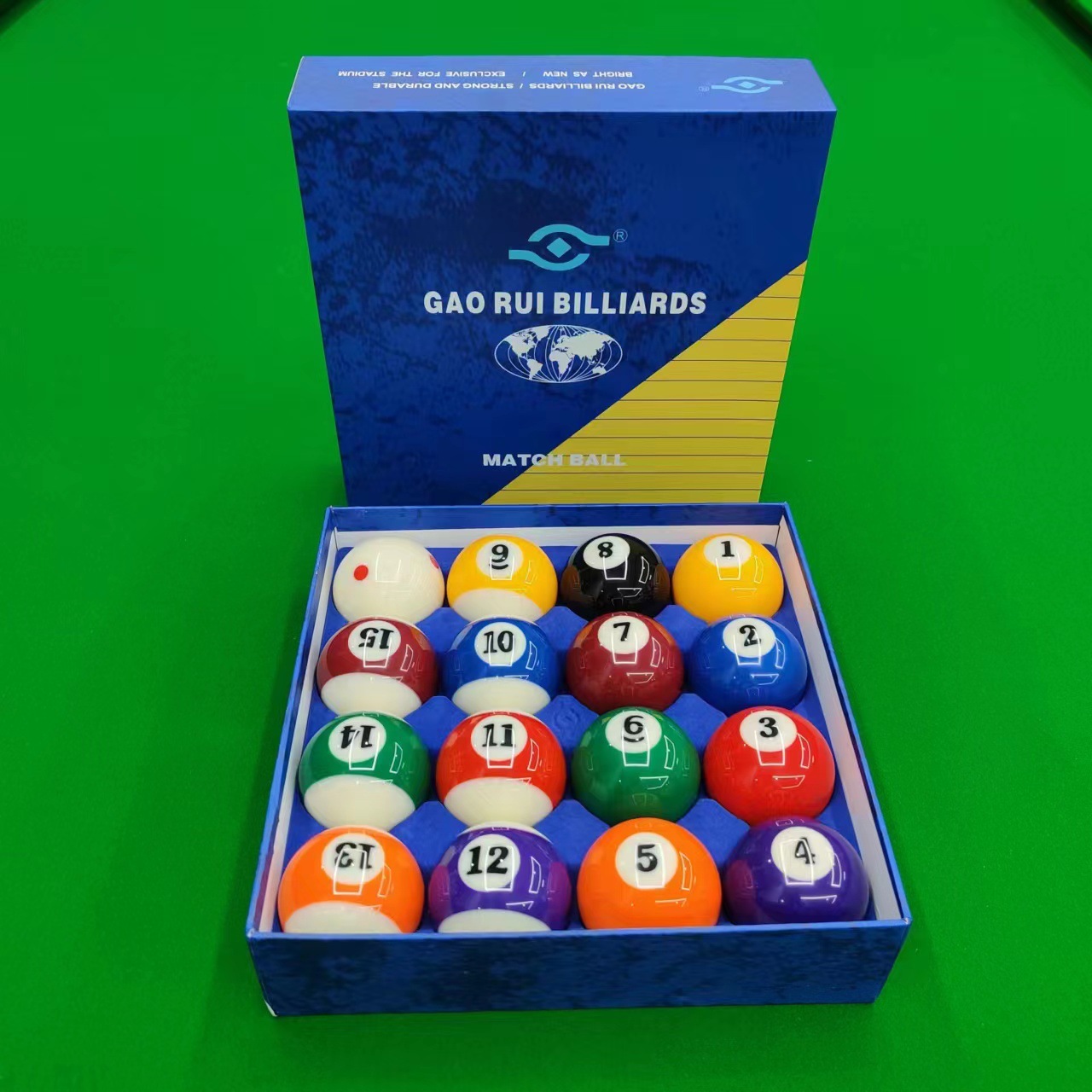 Americano 8A billar Grande Mediano y ocho billar estándar bola de cristal 57,2mm bola casa