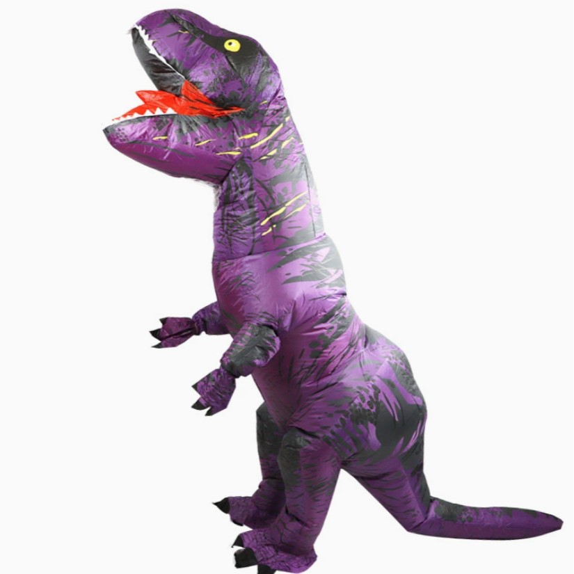 Halloween caminando dinosaurio T-Rex trajes inflables fiesta props parodia simulación disfraz espectáculo trajes de espectáculo