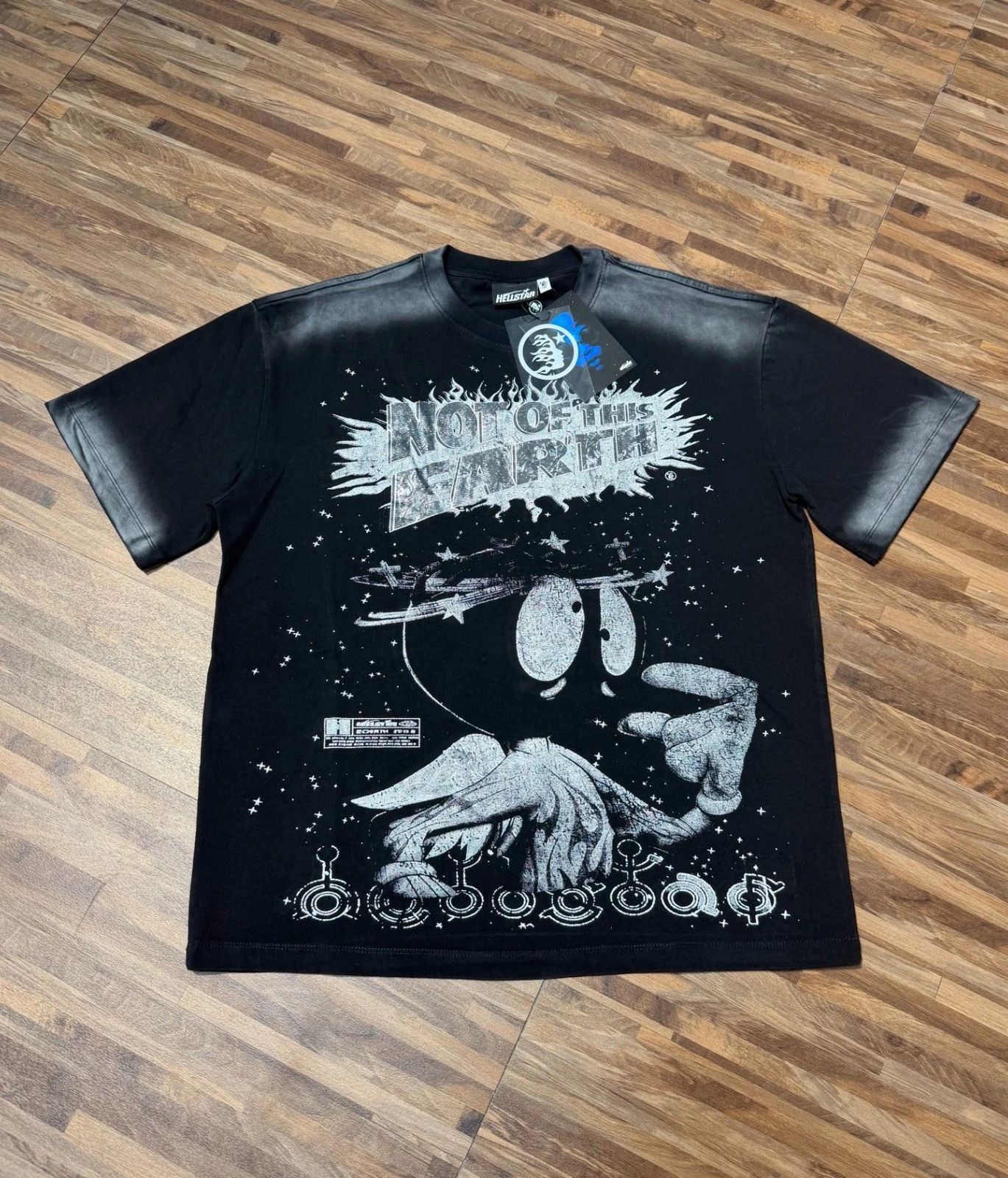 Hellstar Not Of This Earth T-shirt Black
