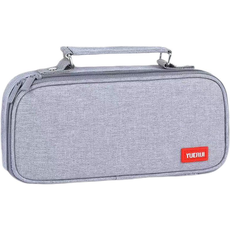 Bolsas de lápiz de color sólido, bolsas de lápiz de escuela primaria de gran capacidad para niños y niñas, bolsas de lápiz de escuela primaria simples, caja de papelería resistente a la suciedad y de alto valor facial