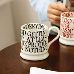 法式復古杯子高顏值咖啡杯創意馬克杯ins小眾設計感女生陶瓷水杯