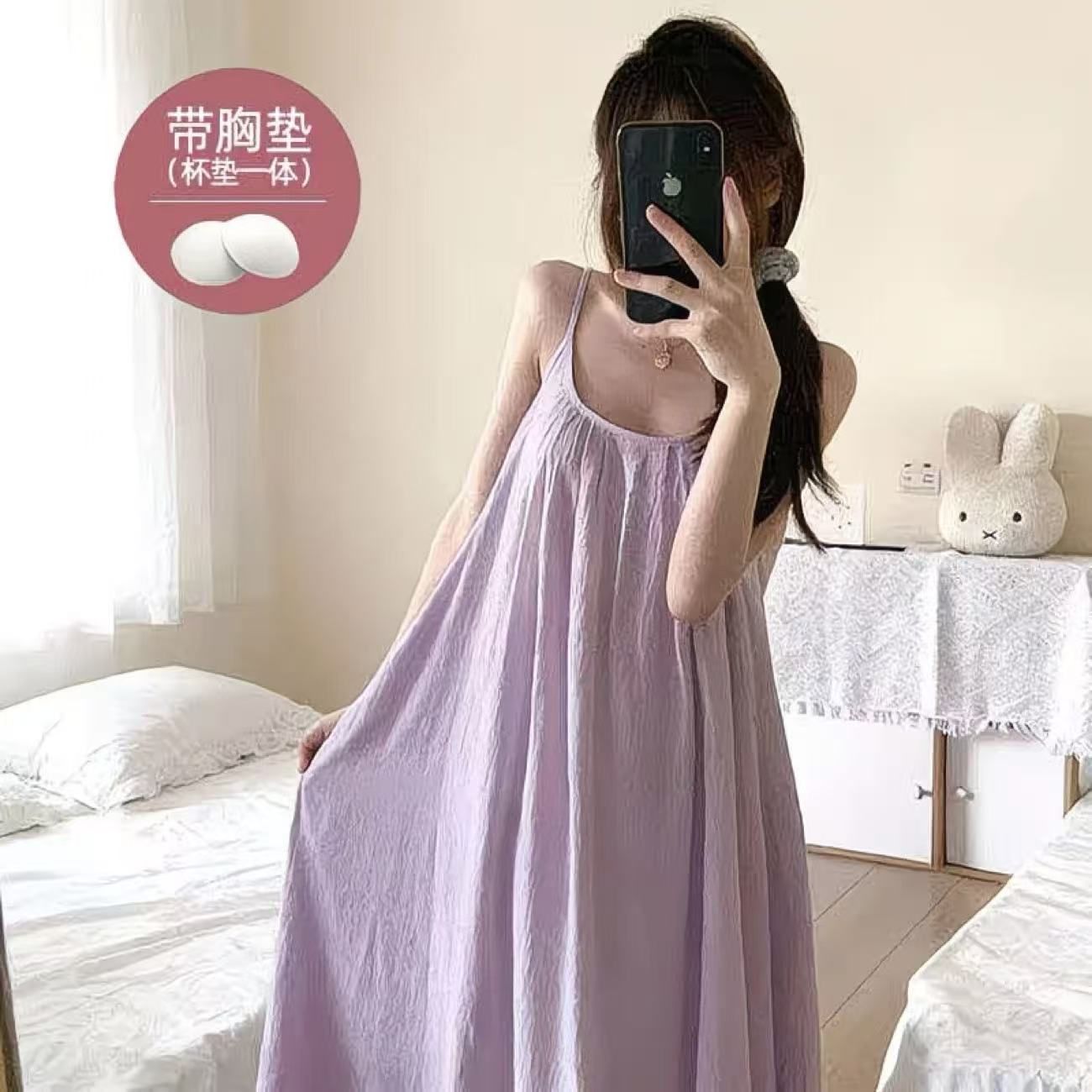 Al por mayor transfronterizo con cojín de pecho pijama de verano nube algodón sensación de tela exterior pantalones cortos de dibujos animados conjunto de ropa para el hogar