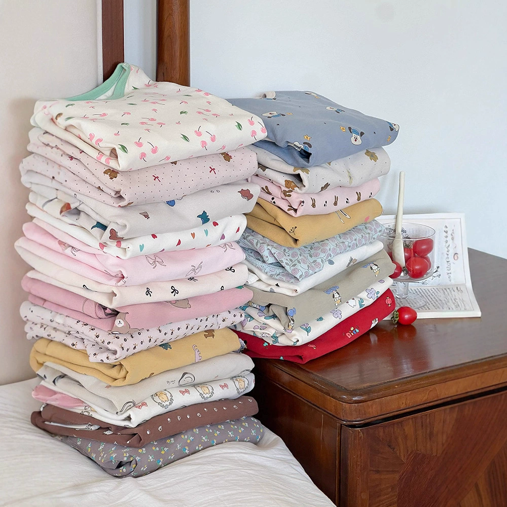 好口碑高好评~儿童秋冬季高弹舒适A类秋衣秋裤睡衣羊毛拉架家居服