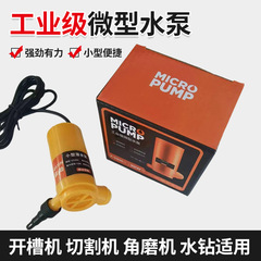 Lift 10 meters 12v water drill rig suction industrial grade water pump slotting machine water drill cutting machine DC micro water pump