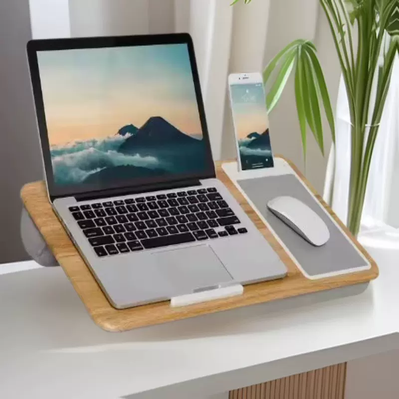 手提膝懒人桌床上桌 笔记本 跨境多功能电脑桌源头工厂折叠桌