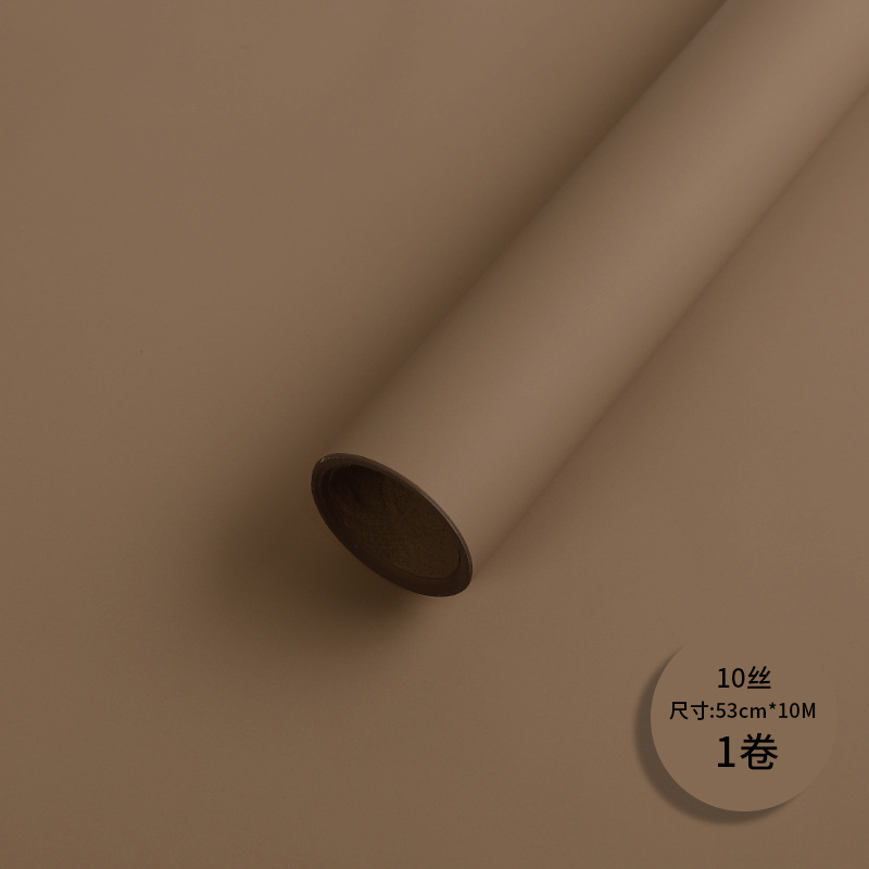 Red popular 10 seda coreana papel de estilo amor mate niebla papel esmaltado espesado impermeable duro florista de papel de envoltura
