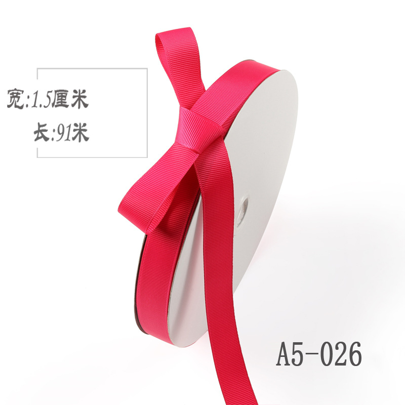 1,5 cm de alta densidad costilla cinturón accesorios de ropa ramo fresco fruta caja de regalo embalaje color seda patrón horizontal cinta de embalaje