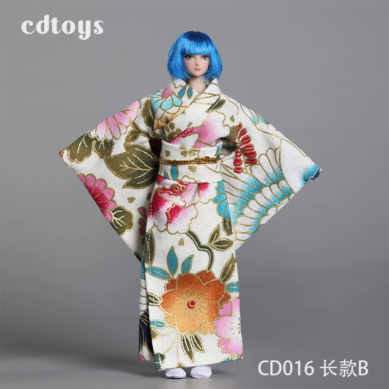 Оптовые CDTOYS CD016 1/12 Женские солдаты кимоно подходит для TBLEAGUE1: 12 наборов
