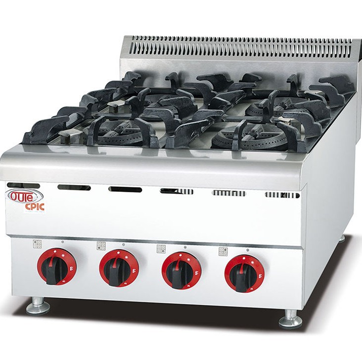 欧特西厨台式燃气煲仔炉SOT-4S台式燃气商用豪华天然气组合炉