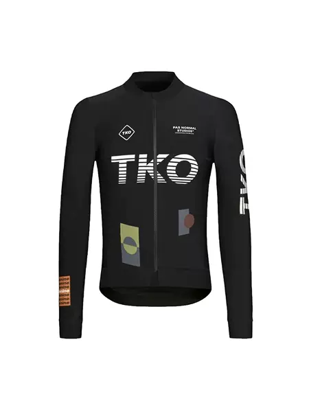Thin Long-Sleeved 166-Tko Men's and Women's Limited Edition Cycling Jersey Long-Sleeved Breathable Quick-Drying Cycling Jersey with 5cm Anti-Slip Straps