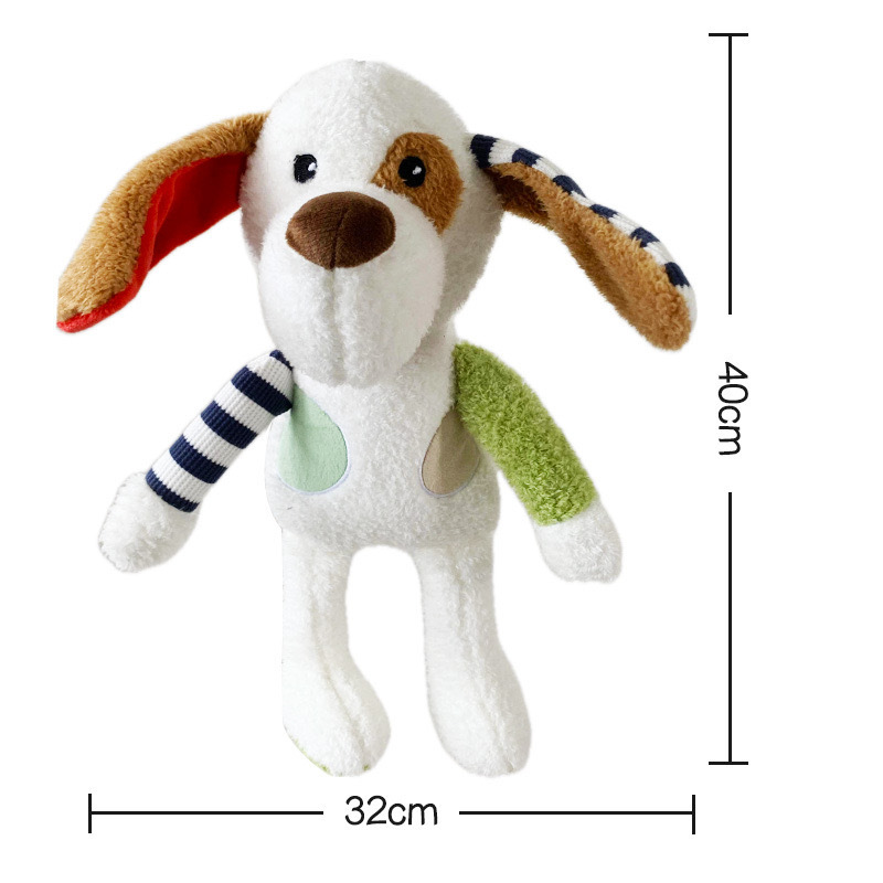 컬러 블록 동물 - 귀여운 강아지