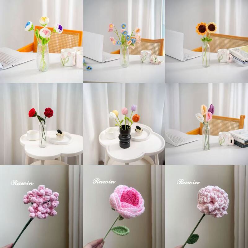 Single High-Quality Artificial Flower, New Style, Never Wilts, Home and Office Decoration, Elegant, High-End, Simple Single High-Quality Artificial Flower, New Style, Never Wilts, Home and Office Decoration, Elegant, High-End, Simple