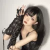 Black belt, gloves