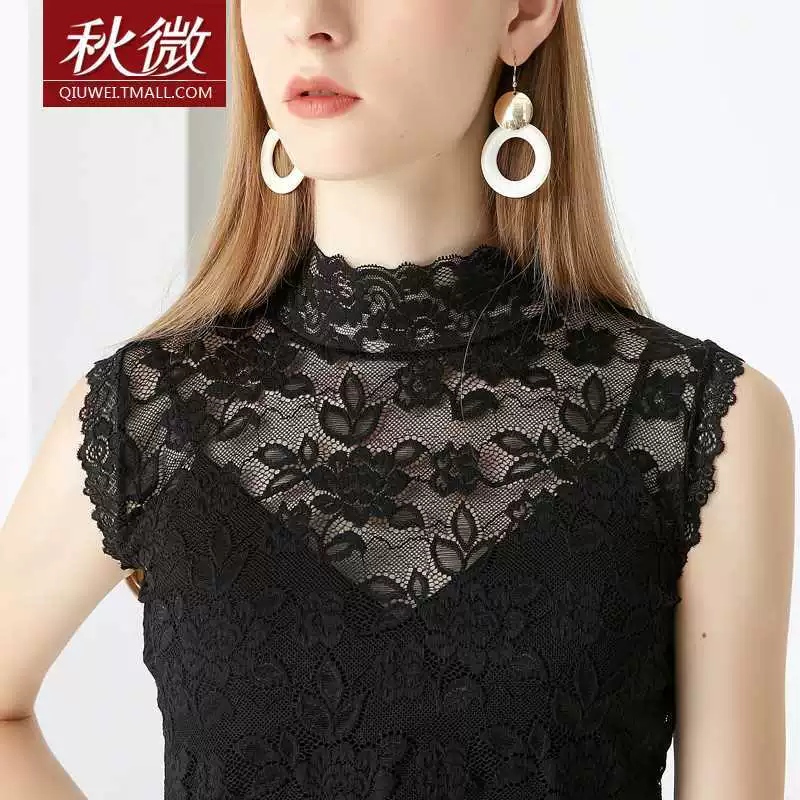 Lace universal false collar, sweater, base shirt, western style