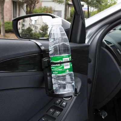 YAC hanging car water cup holder car water bottle holder fixed car rear seat multifunctional storage folding cup holder (Car cup holder/beverage holder) - pz-775-car-door-side-cup-holder